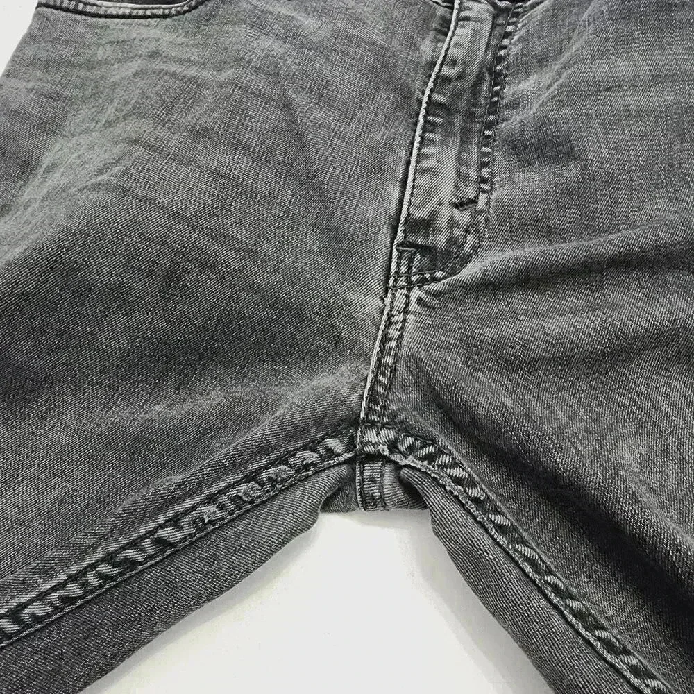 Levi's Men's 51 38x30 Gray Slim Leg Jeans Stretched 8498C